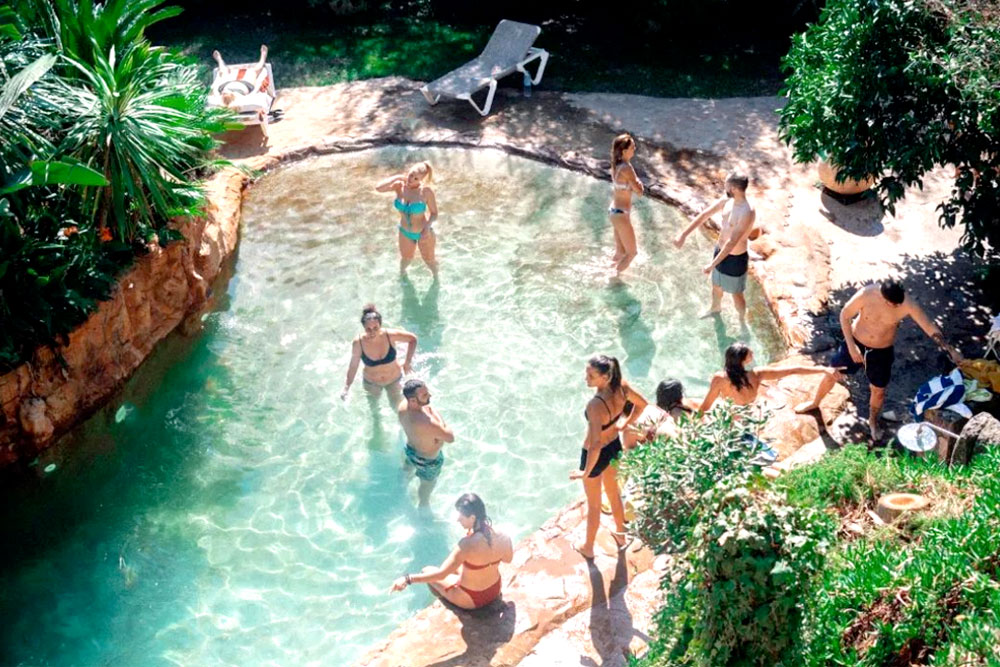 Yoga Retreat Pool