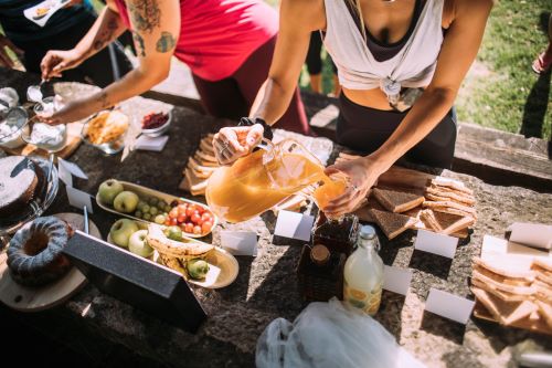 Retreat Spanish Food Offerings
